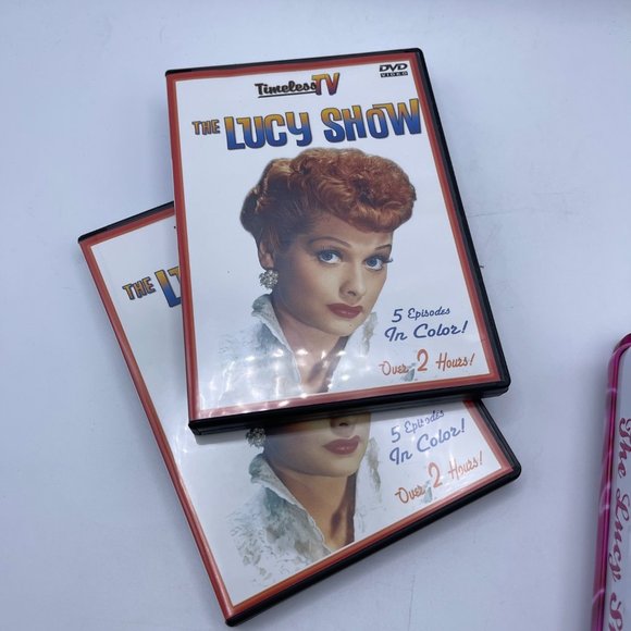 The Lucy Show, Lucille Ball 2 DVD Set Comedy 10 Episodes Collectible Tin, 2009 - Picture 4 of 6